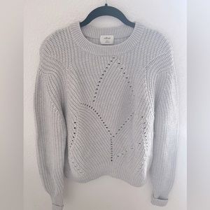 COPY - Aritzia Wilfred Gray 100% Merino Wool Sweater XS